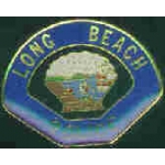 LONG BEACH, CA POLICE DEPARTMENT (NEW) PATCH PIN